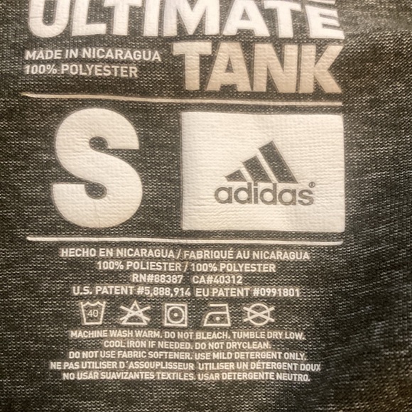 Adidas Ultimate Tank top grey - Picture 5 of 5